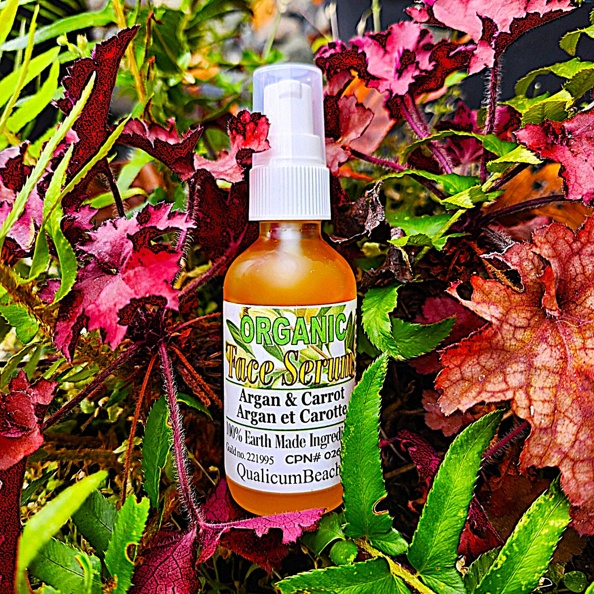 Organic Face Serum - Argan and Carrot (60ml)