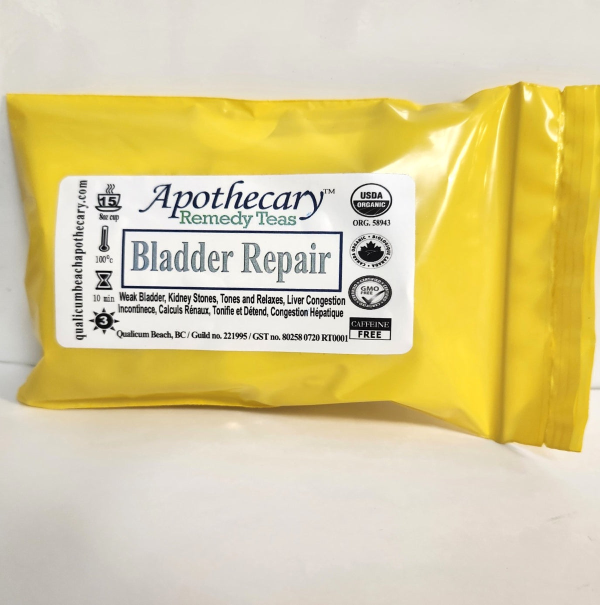 Organic Remedy Tea-Bladder Repair (15 Tea Bags a pack)
