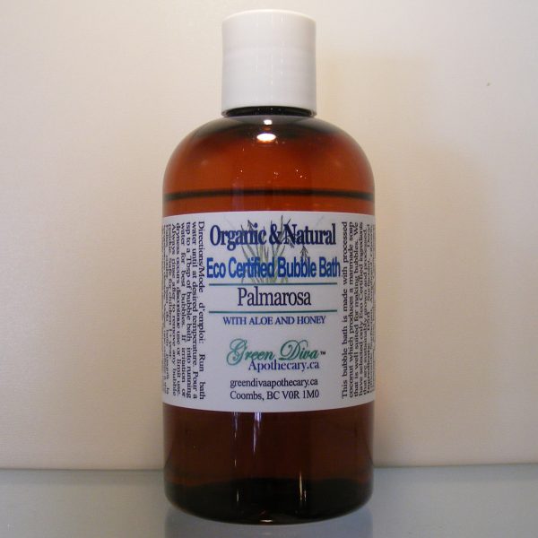Organic Bubble Bath- Palmarosa 480g
