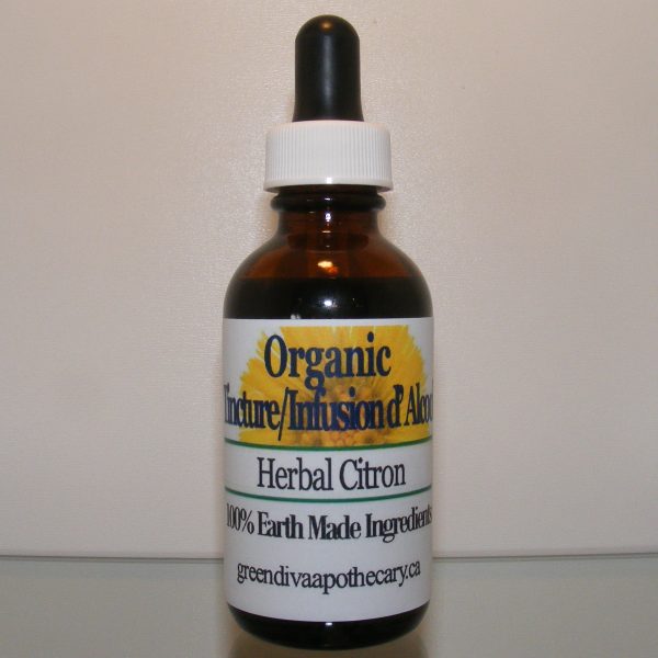 Organic Blended Tincture-Herbal Citron 44ml