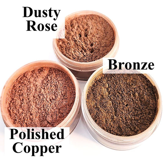 Organic Cosmetics/Perfumes - Bronzer (3 shades) 10g
