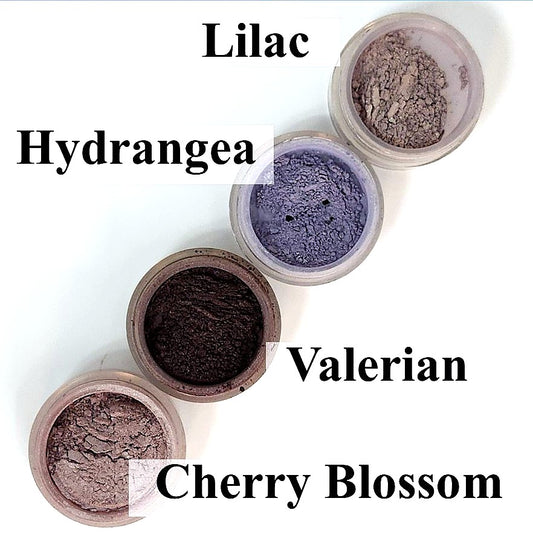 Organic Cosmetics/Perfumes - Mineral Eye Shadow - Purples (powder) 2g
