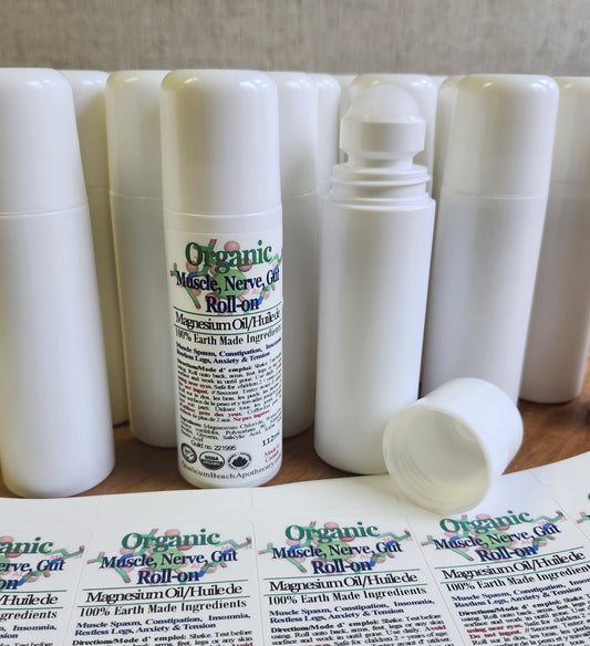 Organic Remedy: [FREE SHIPPING NOW ]Magnesium Roll-on 120ml (3 month supply)