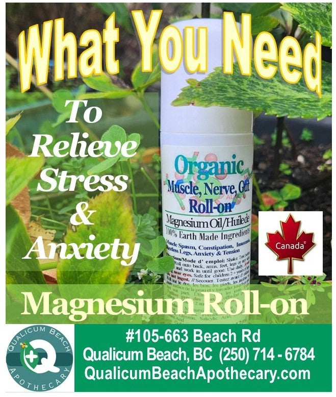 Organic Remedy: [FREE SHIPPING NOW ]Magnesium Roll-on 120ml (3 month supply)