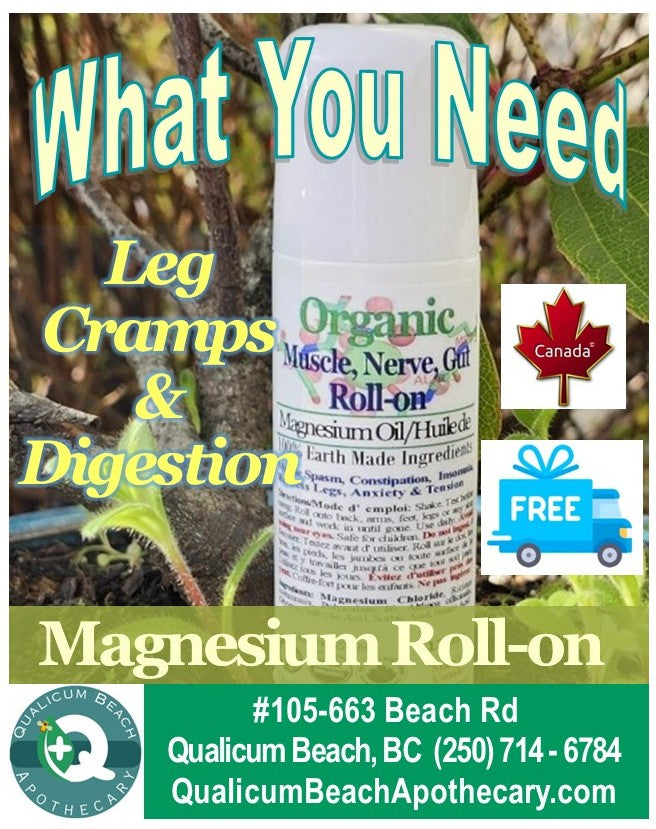 Organic Remedy: [FREE SHIPPING NOW ]Magnesium Roll-on 120ml (3 month supply)