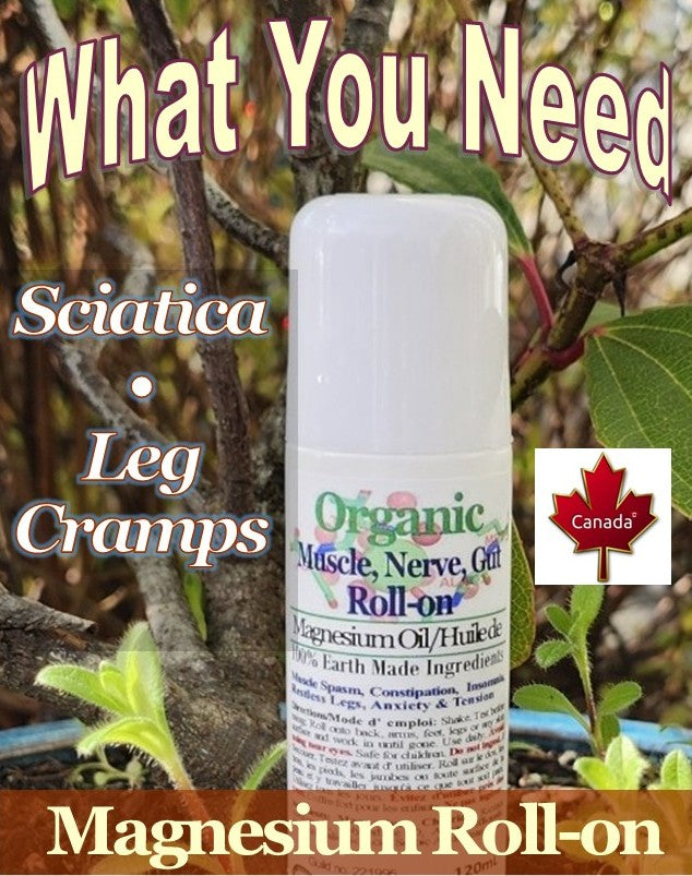 Organic Remedy: Magnesium Roll-on 120ml