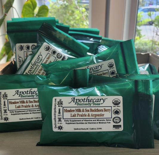 Organic Remedy Tea-Meadow Milk & Sea Buckthorn (15 Tea Bags a pack)
