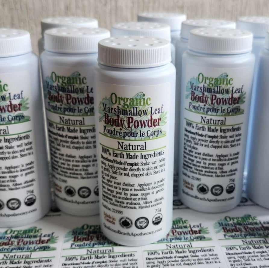 Organic Body Powder-Marshmallow 75g
