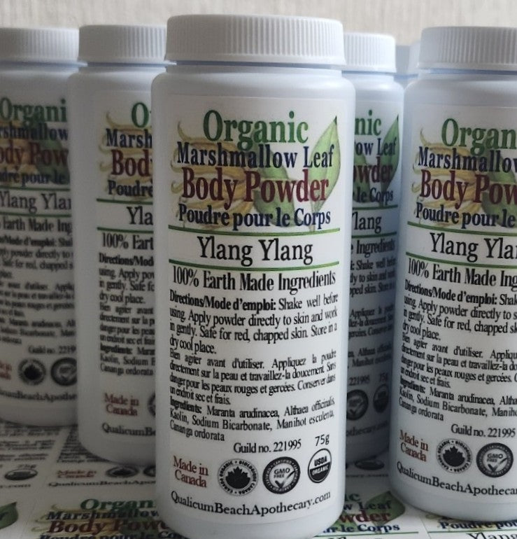 Organic Body Powder-Marshmallow 75g