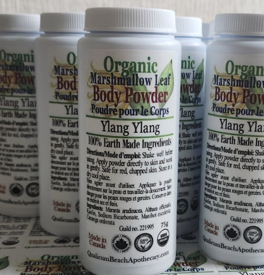 Organic Body Powder-Marshmallow 75g