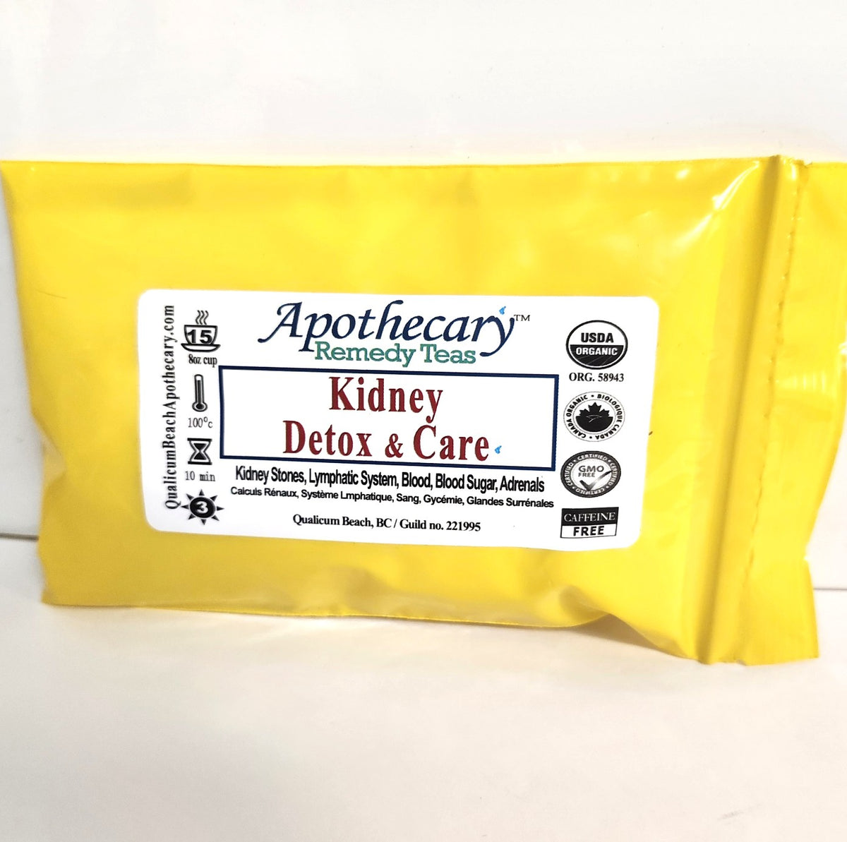 Organic Remedy Tea-Kidney Detox (15 Tea Bags a pack)