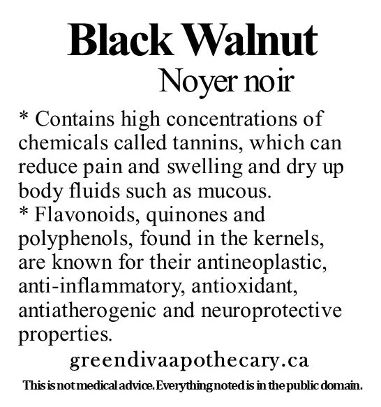 Organic Farmacopia: Black Walnut hull