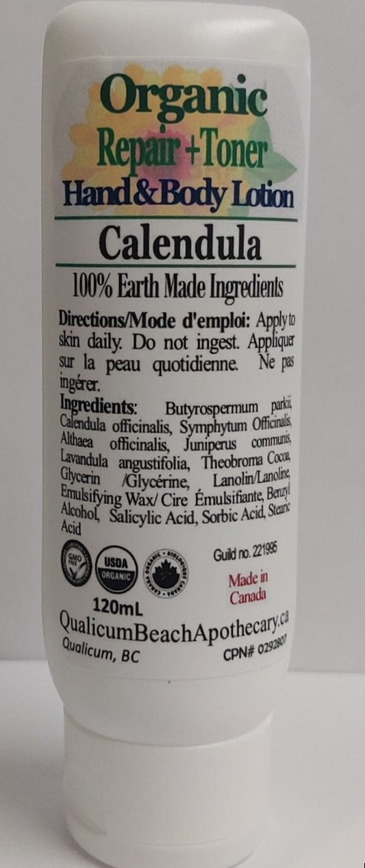 Organic Hand & Body Cream-Calendula Toner 120mL