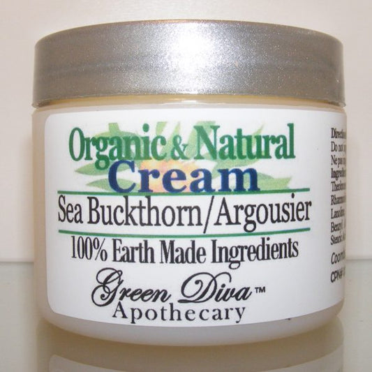 Organic Face Cream-Sea Buckthorn for Demanding Skin
