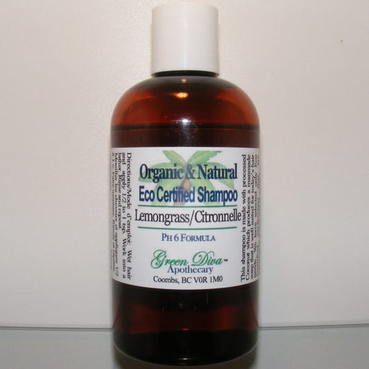 Shampoo-Lemongrass, Eco-Certified  240ml