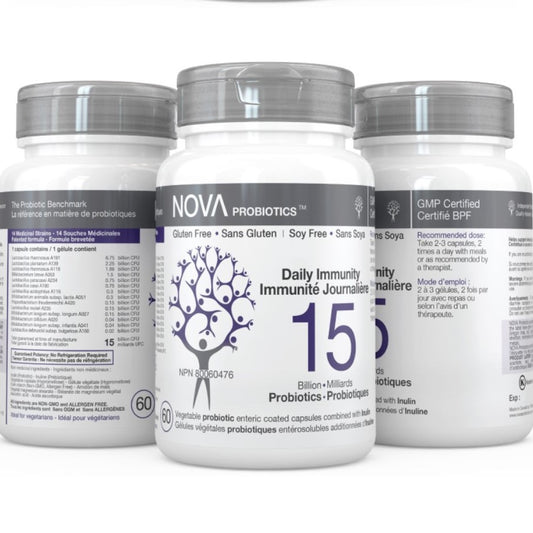 Organic Remedy ProBiotic-Daily Immunity 15 Billion/60cnt