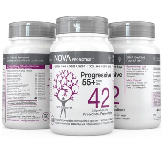 Organic Remedy ProBiotic-Progressive 55 42Billion/60cnt