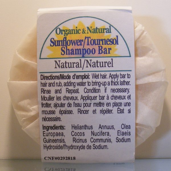 Shampoo Soap Bar-Sunflower 120ml