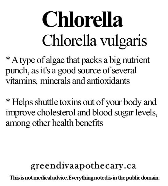 Organic Farmacopia: Chlorella